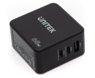 UNITEK Ładowarka Sieciowa Travel GAN 2x USB-C 1x USB-A 65W; P1117B - 1172349 - zdjęcie 3